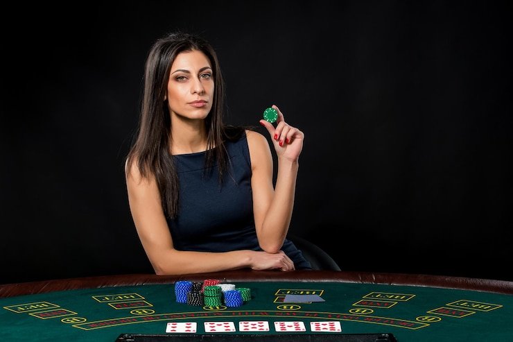 Mobile app interface showing live-dealer lobby with roulette and blackjack table thumbnails